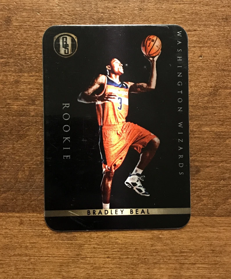 Bradley Beal 2012-13 Gold Standard Metal Rookie XRC-3 Wizards Suns Gators RC Foto 1 de 4