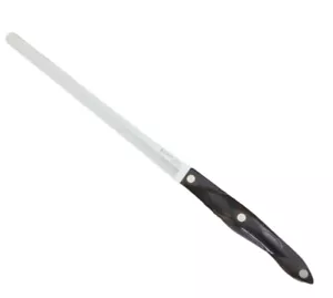 CUTCO 9-3/4" Slicer Bread Knife Classic Brown Handle Model 1724 Made in USA - Picture 1 of 6