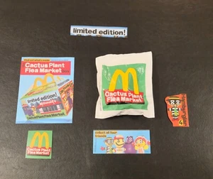 McDonalds Adult Happy Meal Hamburglar Toy SEALED + CPFM Flyer Cactus Plant Flea - Picture 1 of 8