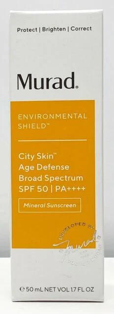 Murad City Skin Age Defense SPF 50 Mineral Sunscreen - 1.7oz