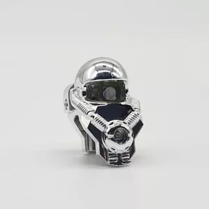 Lego Prototype Chrome Silver Space/Diver Helmet Aquazone Test Error Misprint - Picture 1 of 4