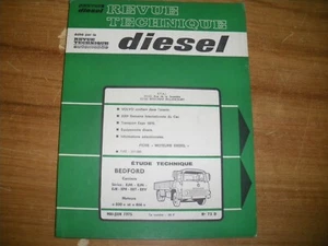 REVUE TECHNIQUE DIESEL BEDFORD EJM - EJN - EJR - EPR - ERT - ERV Mot 330 - 466 - Imagen 1 de 1