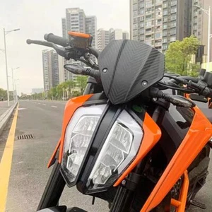Motorcycle Small Windscreen Windshield Screen KTM 790 890 Duke 2018-2025 - Picture 1 of 3