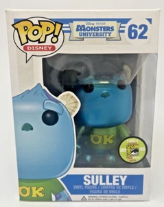 Funko Pop Disney Pixar Monster University 62 Sulley (Metalic) Vinyl Vaulted!!! - Picture 1 of 8