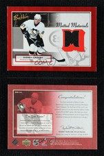 2005-06 Upper Deck Bee Hive Matted Materials Sidney Crosby #MM-SC Rookie RC