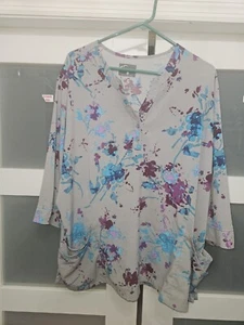 butter soft scrub top 3X - Picture 1 of 3
