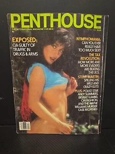 Penthouse Magazine April 1984 Marcia Ruks Cover Girl Centerfold Pet of Month - Picture 1 of 9