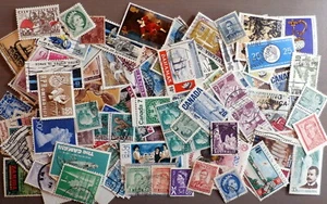 WORLDWIDE Stamps : Mixed Lot #2 of 110 stamps (May contain doubles) - Imagen 1 de 1