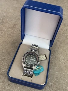 Orologio BREIL MANTA 20ATM vintage Profondimetro SUB Ref 1121 H 40mm BOX TAG - Foto 1 di 24