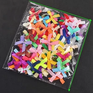 100 50 25 Pcs Mini Bows Satin Ribbon Craft Mixed Media Ornament Clothes Art Card - Picture 1 of 22
