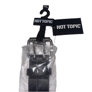 Hot Topic Silver Grommet Belt (XL) - Picture 1 of 3