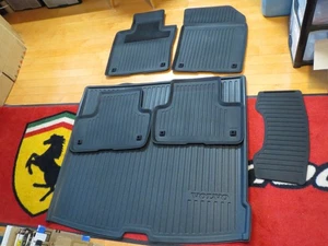 OEM Volvo XC60 2018-2024 All Weather Rubber FLOOR & CARGO FLOOR MATS 6 Piece Set - Picture 1 of 17