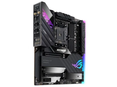 For ASUS ROG CROSSHAIR VIII EXTREME motherboard AM4 DDR4 128G DP E-ATX Tested OK - Image 1 of 4