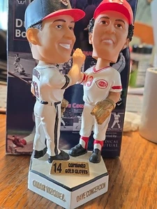Omar Vizquel Dave Concepcion Limited Edition Bobblehead Cleveland Indians 2004 - Picture 1 of 12