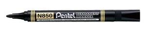 2 pennarelli permanenti Pentel NERI N850 punta proiettile - Foto 1 di 1