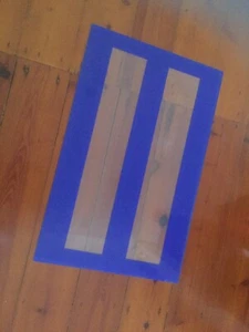 Vintage Clear Perspex Blue Number 11 Petrol Station Price Number - Picture 1 of 1