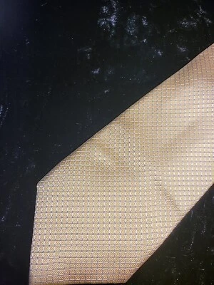 Traje Profesional Guardián Vintage Nautica Para Hombre Corbata Amarillo Azul Rayas Foto 1 de 4