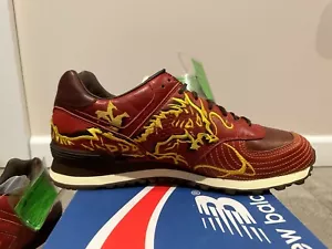 RARE 2006 Vintage SAMPLE New Balance 574 Red Dragon - M Size US11 - Picture 1 of 9