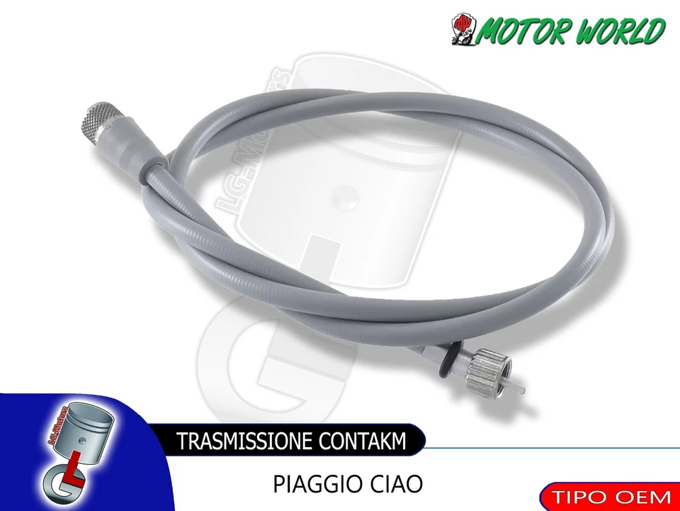 CAVO TRASMISSIONE CONTACHILOMETRI RINVIO PIAGGIO CIAO SI BRAVO BOSS BOXER Grigio - Immagine 1 di 1