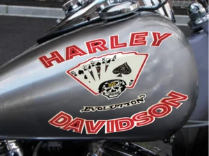 The Marlboro Man FXR Gas Tank Decals For Harley Davidson Movie Bike Replicas - Picture 1 of 3