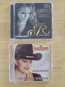 NEW SEALED Jenni Rivera - LAS MALANDRINAS & CUENTAS CLARAS  - Picture 1 of 2