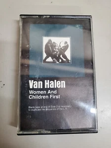 Van Halen - Women and Children First Cassette Tape Used black cover - Picture 1 of 2
