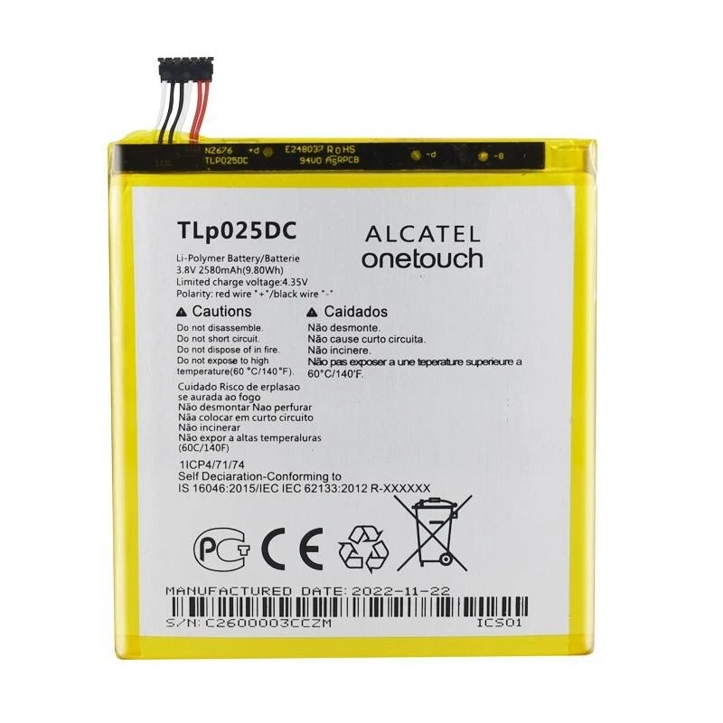 Batterie Alcatel One Touch Pixi 4 - Photo 1/1