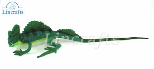 Hansa grüne Basilisk Eidechse 8038 Stofftier verkauft von Lincrafts UK Est 1993 - Bild 1 von 5
