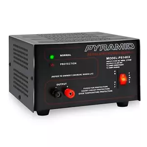 Pyramid Universal Compact Bench Power Supply- 12 Amp Linear Regulated Home La... - Picture 1 of 6