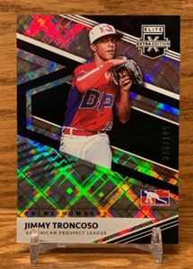 JIMMY TRONCOSO Prime /165 Numbers | 2020 Panini Elite Extra Prospect - Picture 1 of 2