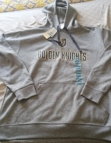 NHL Las Vegas Golden Knights Hoodie Champion NWT Size Large Men's Pullover L Cover