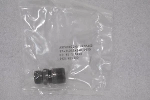 AMPHENOL 97-3101A-14S-2S 4-POSITION CIRCULAR CONNECTOR RECEPTACLE MALE SOCKET - Picture 1 of 3