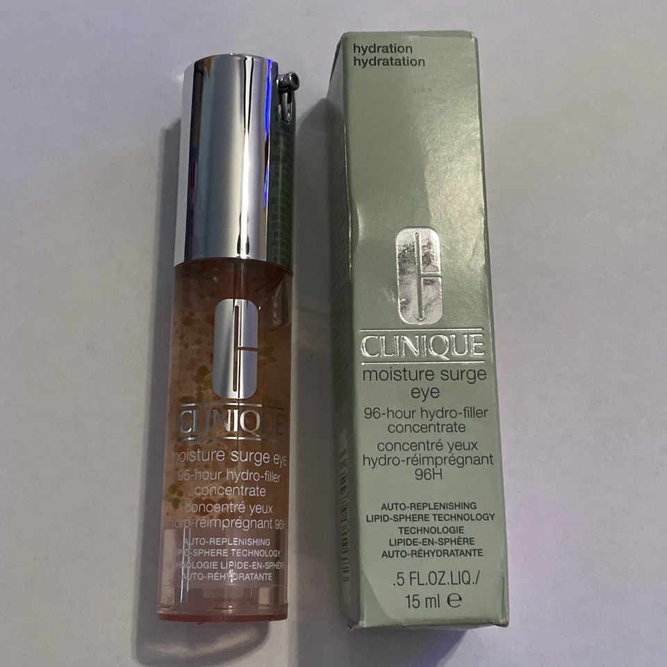 Clinique Moisture Surge Eye 96-Hour Hydro-Filler Concentrate .5 fl.oz. Boxed
