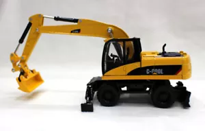 C-COOL Wheel Excavator Engineering Vehicle Model 1/64th Construction Toy Gift - Picture 1 of 11