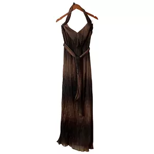 BCB Generation Damen Maxikleid mit Foldover-Trägern braun - dunkelgrau Größe S - Bild 1 von 12