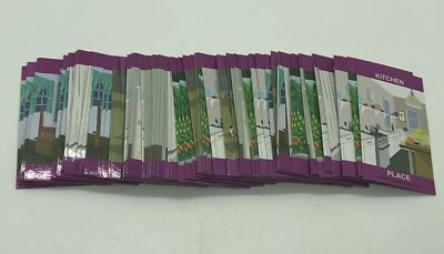 Juego Murder Mystery Mansion 2008 piezas de repuesto juego de 78 cartas de lugar Foto 1 de 4