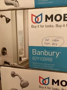 Moen 82910BRB Banbury Einhand-Wannen- und Duscharmatur NUR VENTILVERKLEIDUNG - Bild 1 von 1