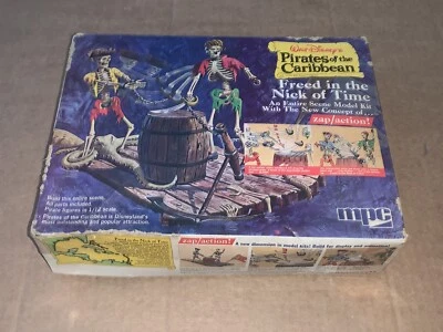 1972 Walt Disney’s Pirates Of The Caribbean Freed In The Nick Of Time Model Kit - Image 1 of 4