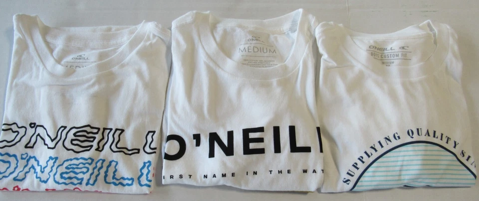 Camisetas blancas medianas Oneill para niños jóvenes nuevas con etiquetas Foto 1 de 1