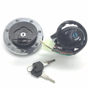Kawasaki Ninja ZX6R 2000-02 ZX9R 1994-03 ZX7R/ZX7RR Ignition Switch Fuel Gas Cap - Picture 1 of 7