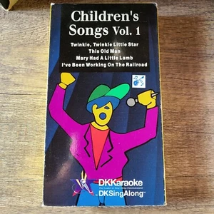 *Tested* Children's Songs Vol. 1 VHS Twinkle Little Star, This Old Man, & More! - Picture 1 of 1