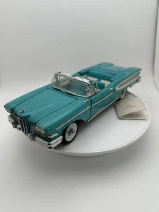 Franklin Mint 1958 Edsel Citation, Blue 1:24 Diecast - Picture 1 of 7