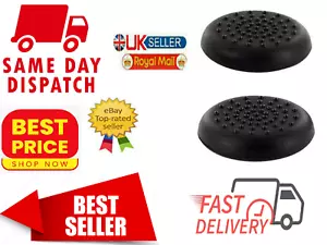 New Black Silicone Thumb Stick Grip Cover Caps Sony PS4 Analog Controller - UZ19 - Picture 1 of 8