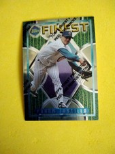 1995 Topps Finest Peel On Coating Frank Castillo #314 Chicago Cubs