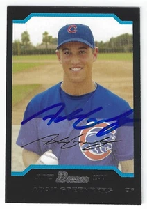 ADAM GREENBERG CHICAGO CUBS SIGNED 2004 BOWMAN BASEBALL CARD MIAMI MARLINS - Picture 1 of 1