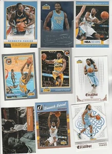 KENETH FARIED LOT (21) DIFFERENT CARDS W/ 3 2012-13 ROOKIES 2 INSERTS PARALLELS - Picture 1 of 2