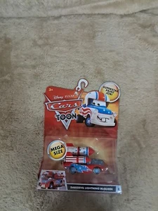 Disney Pixar Cars - Toon #8 - Mega Size - Daredevil Lightning McQueen - New - Picture 1 of 17