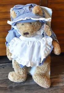 Rara H.J. 19" vintage Orsacchiotto Huggs House of Lloyd Millie Bumpercrop - Foto 1 di 3