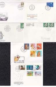 ODZ&ENDZ 6 SCHWEIZ SORTIERT FDC LOOK 731 - Bild 1 von 2