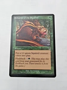 Magic The Gathering Chatter of the Squirrel Mystery Booster - Odyssey 233/350 Reg. Com.- LP - Imagen 1 de 4